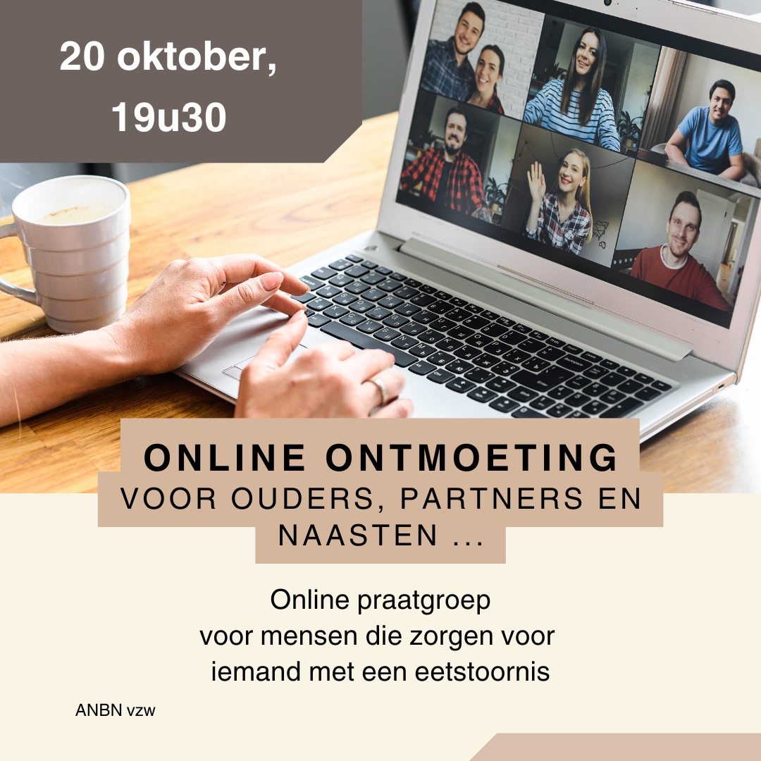 uitnodiging online praatgroep naasten 20 oktober 19u30