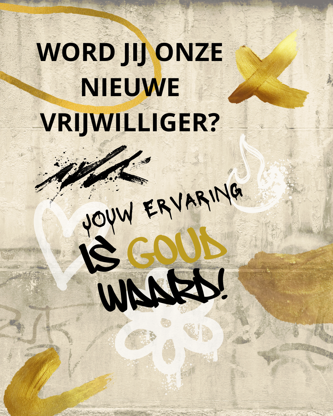 vrijwilliger worden oproep